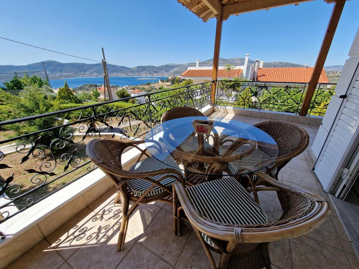 Villa Liana : Luxury Villa With Fantastic Sea View, Near Airport Pórto Ráfti Exterior foto